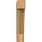 Ekena Millwork Traditional Block Rough Sawn Bracket, Western Red Cedar, 6"W x 22"D x 30"H BKT06X22X30TRA05RWR - alternate 2